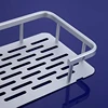 Shelf Shower Shelf Adhesive Aluminum Shower Caddy For Shampoo Holder Kitchen Rack Storage Organizer No Drilling Rectangle Wall M 6