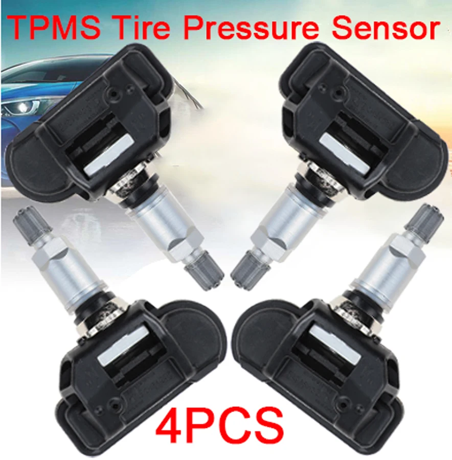 4PCS New TPMS Sensor Tire Pressure Sensor For Maserati Ghibli High Quality 433MHZ Tire Pressure Monitoring Sensor 67