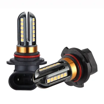 

Xenon White 9006 Car Truck Driving Fog Lights High Power Cob Led Bulbs X2 Running Lamps Fog Light Bulb #YL1