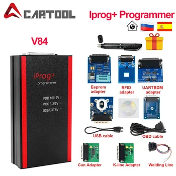 

V80 Newest Iprog+ Programmer Support IMMO + Mileage Correction + Airbag Reset Iprog Pro Replace Carprog/Digiprog/Tango