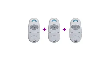 

3pcs For Duplicator TOP 432NA garage door remote control 433.92mhz Transmitter