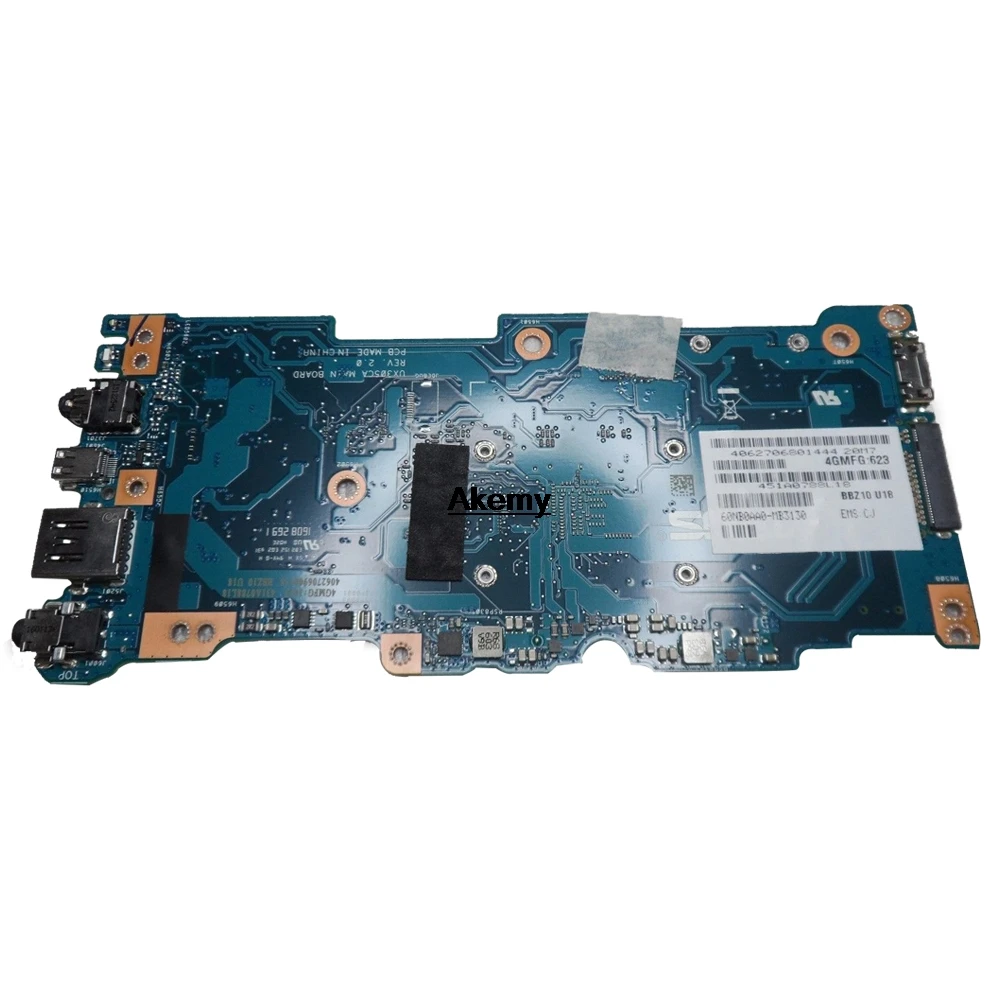 Akemy UX305CA материнская плата REV 2,0 для ASUS UX305C UX305CA U305C материнская плата Zenbook проверка прошла успешно M5-6Y54 Процессор 8GB-RAM