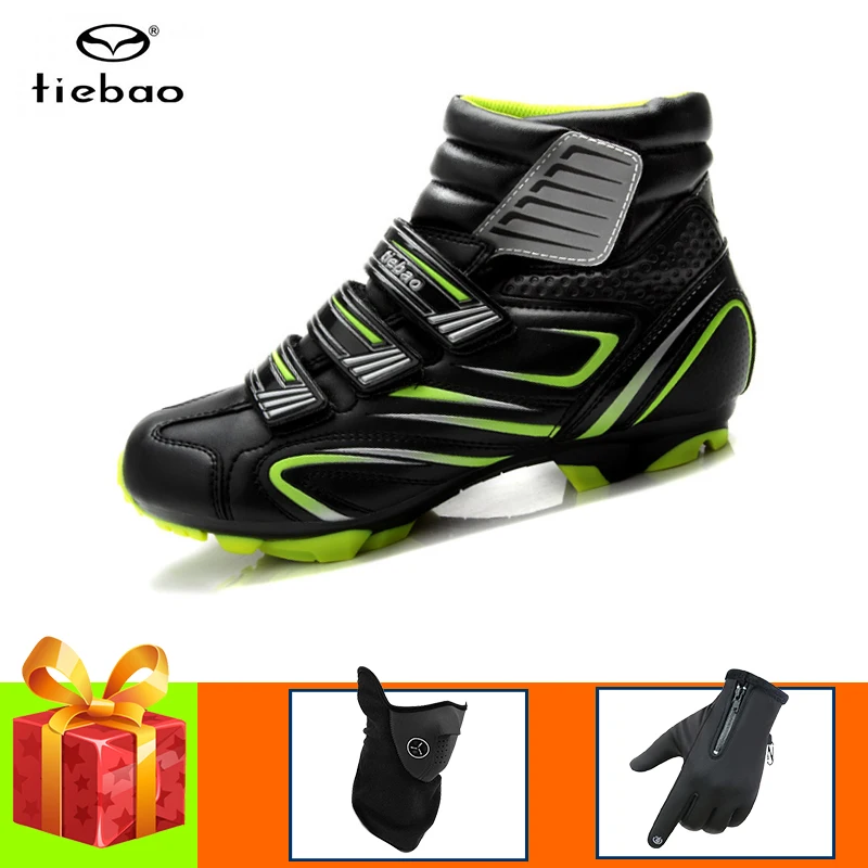 TIEBAO, обувь для горного велосипеда, зимняя, sapatilha, ciclismo, mtb, велосипедные кроссовки, чехлы для езды, велосипедные перчатки, Уличная обувь суперзвезды - Цвет: Package 2 for 1430 G
