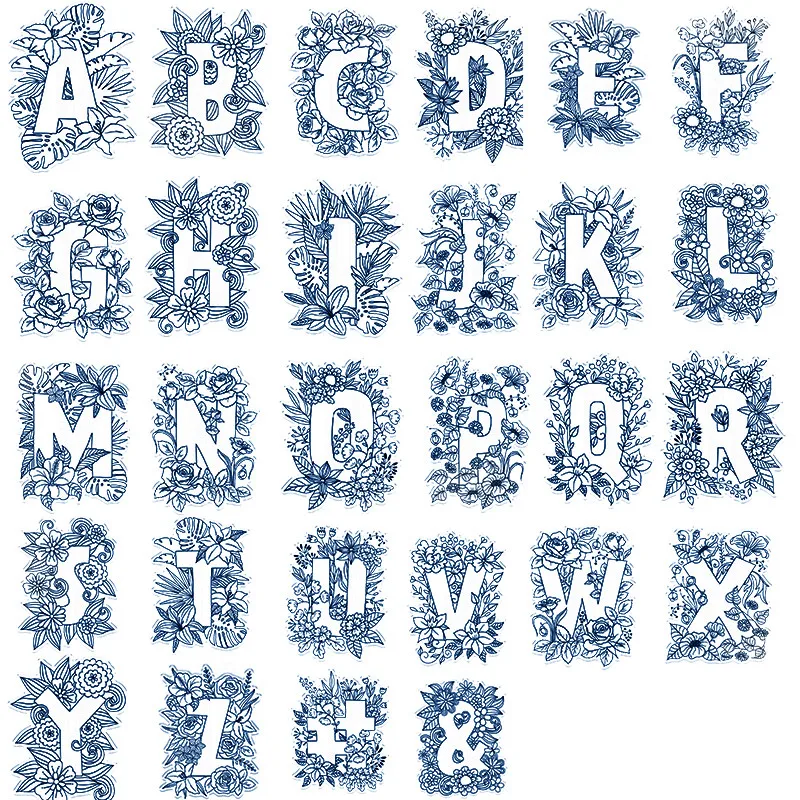 

26pcs/set 3*4inch Unique A-Z Alphabets Letters Transparent Clear Stamps for DIY Scrapbooking Paper Cards Making Crafts 2019 New