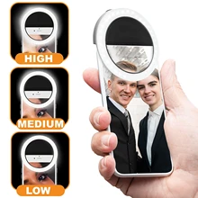 Кольцо света селфи USB макияж свет светодиодный фонарь видео ringlight фотографическое освещение с зарядным кольцом для iPhone фото телефона