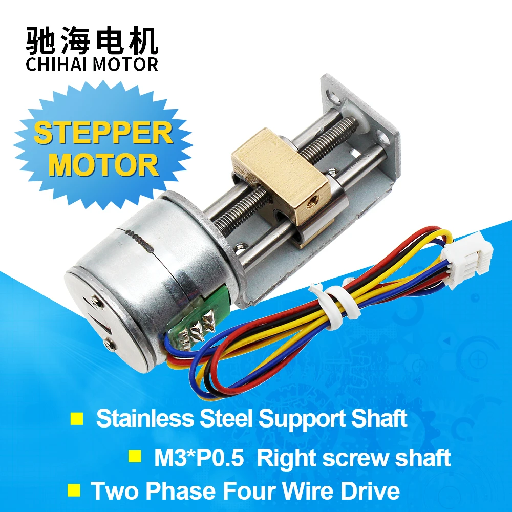 Chihai motor CHSSM2016SS32 20mm Micro Slider Linear Stepping Motor