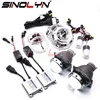 Sinolyn Bi-xenon Angel Eyes Full Kit Headlight Lenses 3.0 HID Projector Lens For H1 H4 H7 H11 9005 9006 Car Lights Accessories ► Photo 1/6