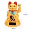 Chat chanceux chinois richesse agitant main chat Maneki Neko bienvenue feng-shui Maneki Neko chat chanceux agitant chat ornement de voiture ► Photo 2/6