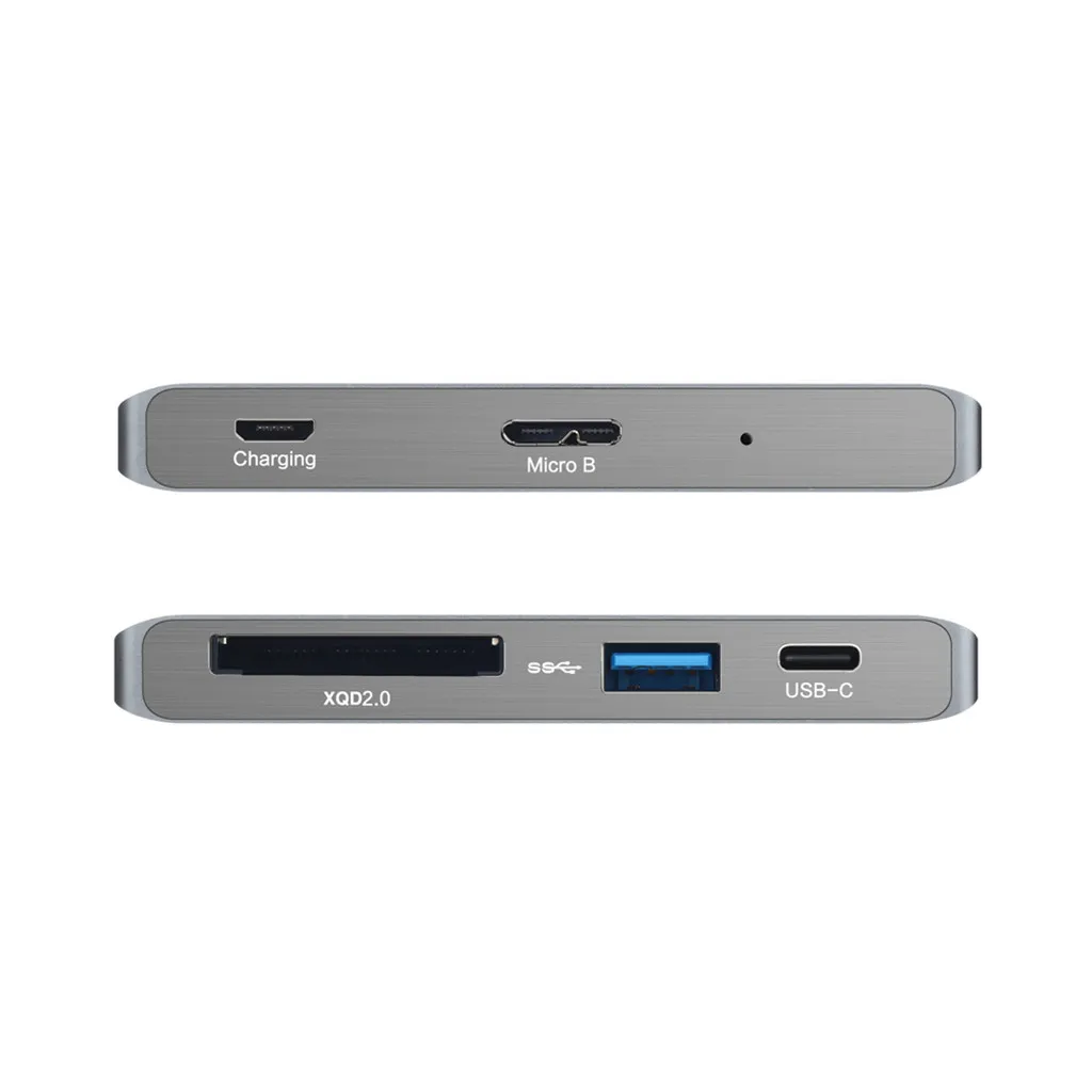 1 х кардридер концентратор для USB 3,0 концентратор тип-c до 4 к x 2 к HDMI зарядный кардридер адаптер для Pro для Windows XP, система MacOS