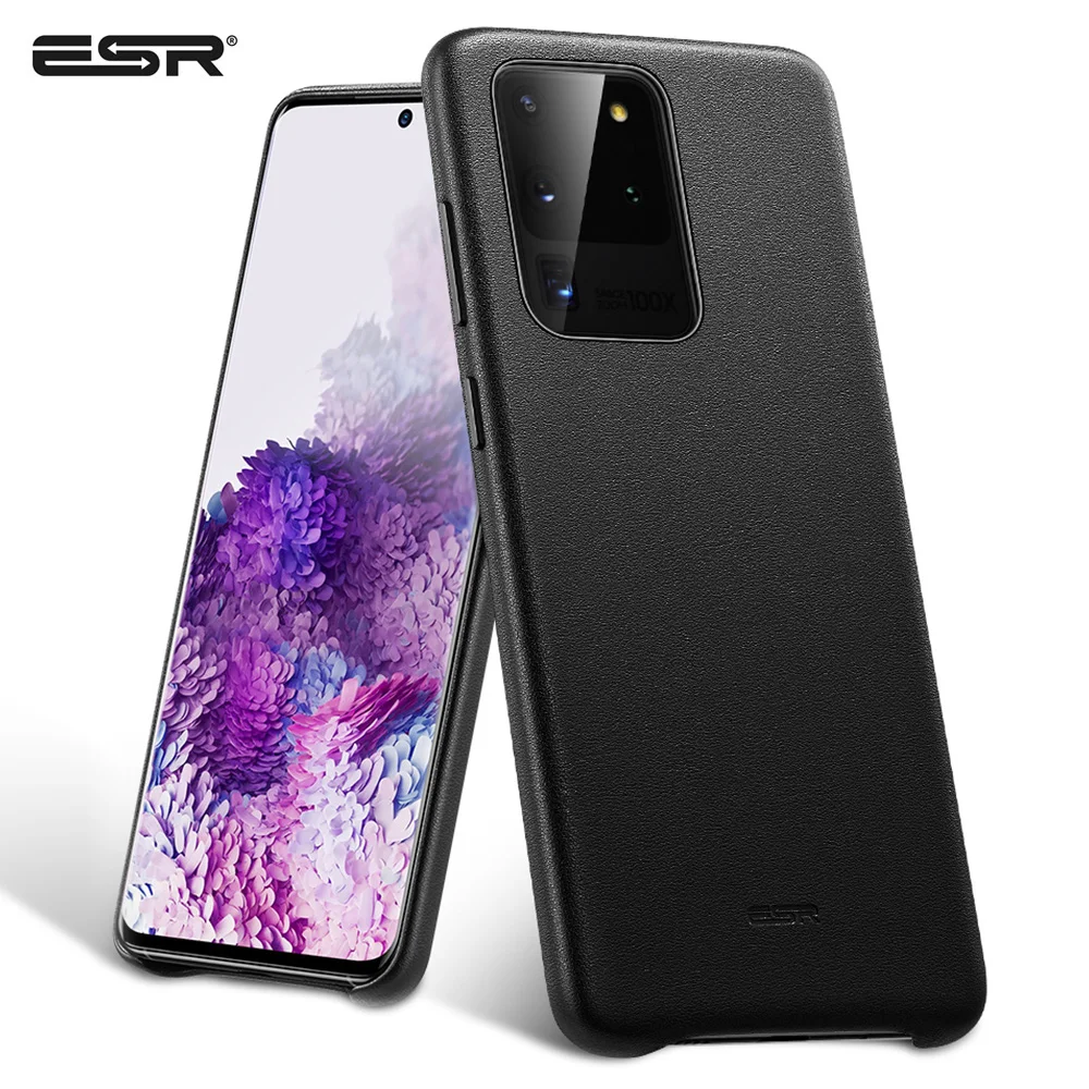 Case de Couro à Prova de Choque Case do Telefone para 2020 S20 + Case Samsung Galaxy Plus Ultra Genuíno Capa Protetora Volta Cobre Esr S20 15 galaxy s20 plus s20 ultra genuíno caso