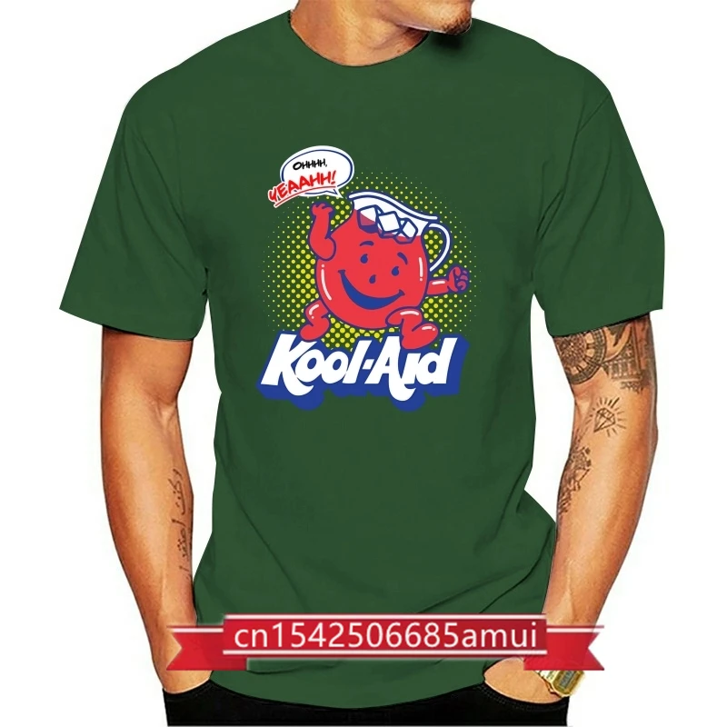 Kool Aid Man кувшин О да! -Хлопковая Футболка G200 Ultra-оптовая продажа темно-синих