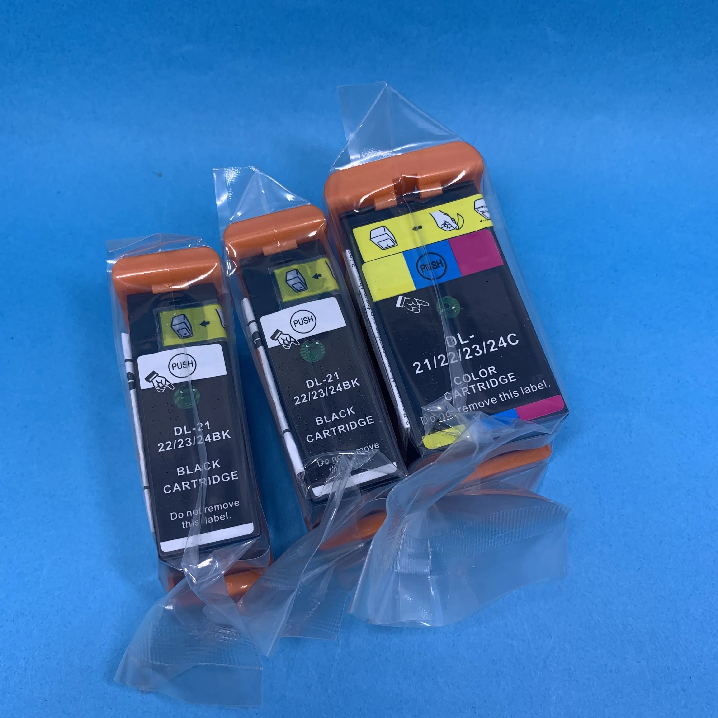YOTAT 2BK+ 1C совместимый для Dell 21 22 23 24 серии чернильный картридж для принтера Dell V313/V313w/V715W/V515w/P513w/P713w