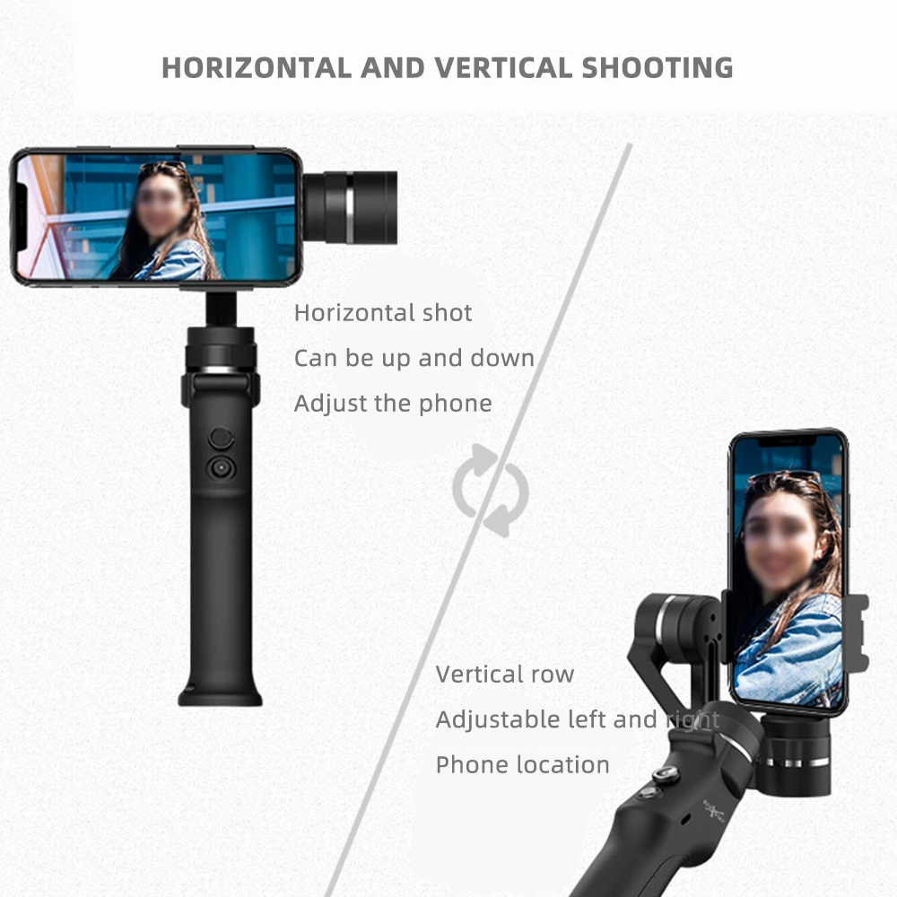 FDBRO 3-осевой портативный смартфон шарнирный стабилизатор для камеры GoPro VS Zhiyun Smooth 4 модели для iPhone Android спортивные камеры селфи-палка для телефона