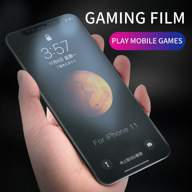 Закаленное стекло 9D DataRoad для iPhone 11 Pro Max защиты экрана X Xs изогнутая пленка