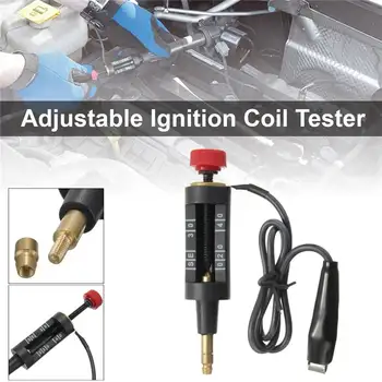 

Adjustable Car Spark Range Test Spark Plugs Tester Wires Coils Diagnostic Tool Coil Ignition System Tester Repair Tools