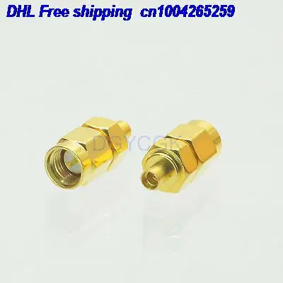 

EMS/ DHL 100pcs Conversion Adapter MMCX female F to SMA male M connector For Communication connector 22ds