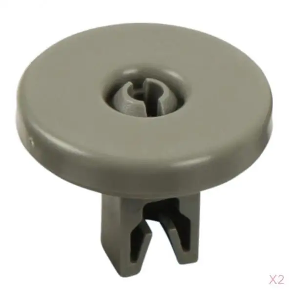2x Dishwasher Lower Rack Wheel Replacement AEG Favorit/Privileg/Zanussi