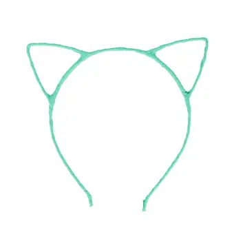 

Cute Fancy Dress Costume Party Cat Ears Wired Headband (Light Blue)