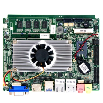 

Haswell-U i5-4300u industrial motherboard 4GB ddr3 BGA1168 6*COM TDP 15W lvds 1920*1200 2 Gigabit ethernet ports motherboards
