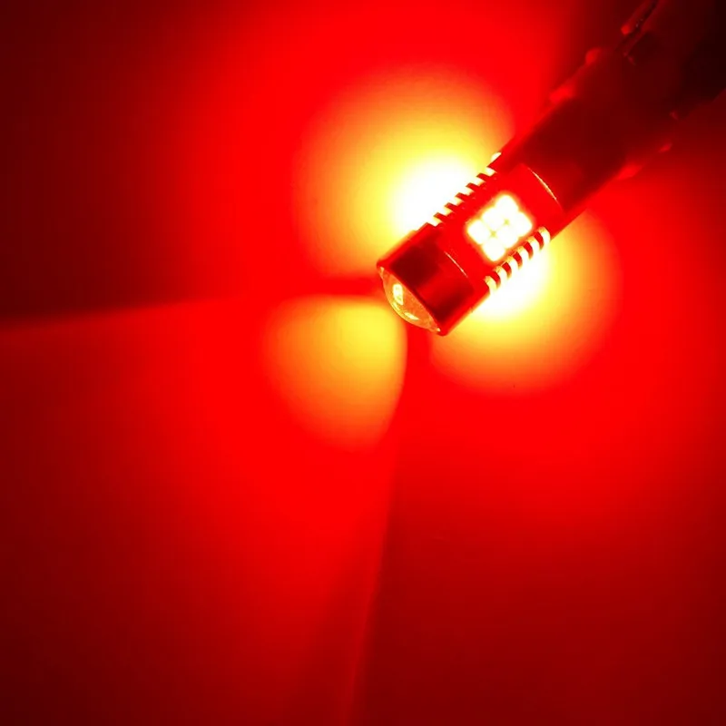 1 шт. 3157 3156 3057 3056 светодиодный лампы ксеноновые 6000 К супер яркий 21SMD светодиодный с объектив проектора для заднего тормоза указатели поворота