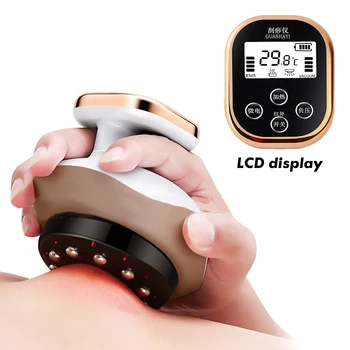 

LCD Display Vacuum Cup Massager Suction Cups EMS Ventosas Anti Cellulite Magnet Therapy Guasha Scraping Fat Burner Slimming
