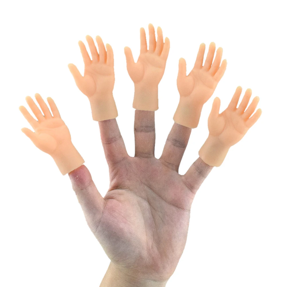 Пальчиковые игрушки 2 шт. пальчиковые мини руки забавная ручная кукла для игр