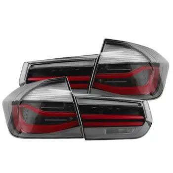 

L/R Pair Black Line LED Taillights for M Performance Style Fits for BMW 3 Series F30 2012-2019