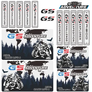 

Trunk R 1200 GS gsa Tail Top Side Panniers Luggage Aluminium cases Stickers Motorcycle Adventure For BMW R1200GS R1200 ADV GS