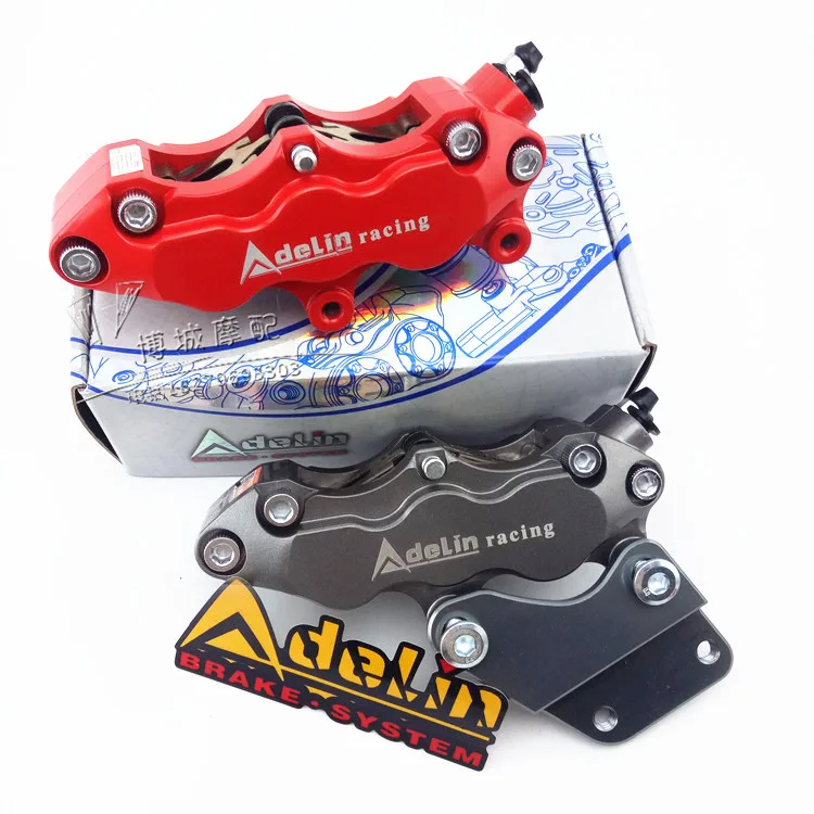 Универсальный тормозной суппорт для мотоцикла 6 поршневых Кованых Алюминиевых