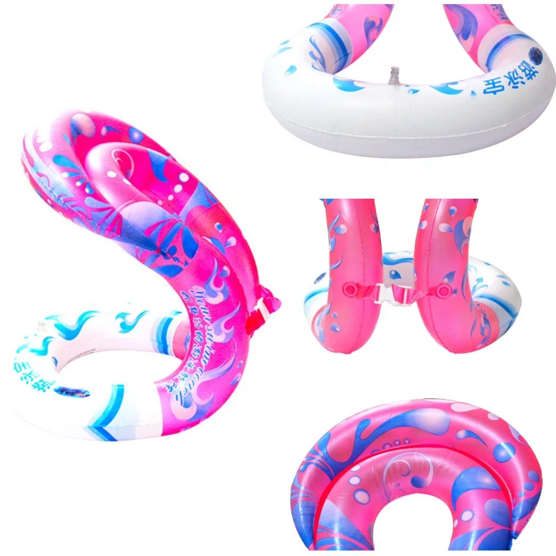 1 шт. Надувные Плавающие кольца для плавания в бассейне, игрушки для плавания ming Laps, прочный уплотненный плавающий жилет для детей и взрослых