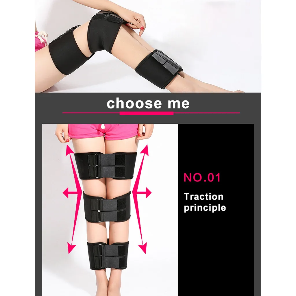 3 in 1 Yoga Tension band Adjustable Bow Leg Correction Belt Set O/X type leg Knee Straightening Correction Belt Beauty Leg