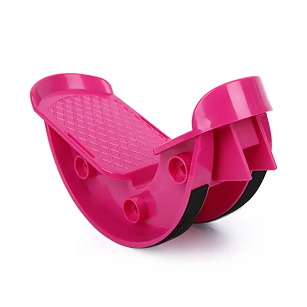 Hot Pink Ножной рокер икры лодыжки растягивающаяся доска для Ахилла тендинит мышцы растягивающееся приспособление для растяжки ног Йога Фитнес Спорт массаж педали& xs - Цвет: Hot Pink