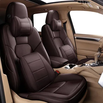 

KADULEE Custom Leather car seat cover set For Acura MDX RDX RL TL ILX CDX TLX-L Automobiles Seat Covers cars seats styling