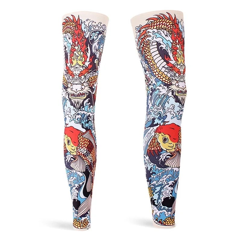 20 【冰丝腿套】龙与鲤鱼_20