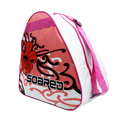 Профессиональные зимние ботинки для катания на лыжах, граффити, коньки, шлем, переносная сумка на плечо для сноуборда, ACC 38x38x23 см - Цвет: Pink