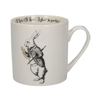 

Alice in Wonderland mug White Rabbit 350 ml