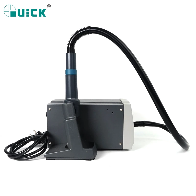 QUICK Original 861DW 1000W Heat Gun Lead Free Hot Air Soldering Station Rework Station + Nozzle With Replace Hot Gun Handle Core