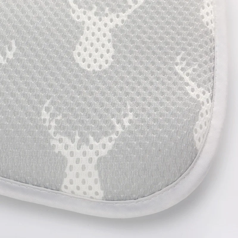 All Season Infant Baby Boys Girls Breathable Washable Anti Flat Head Baby 3D Pillow 3D Mesh Fabric Head Shaping Sleeping Pillow