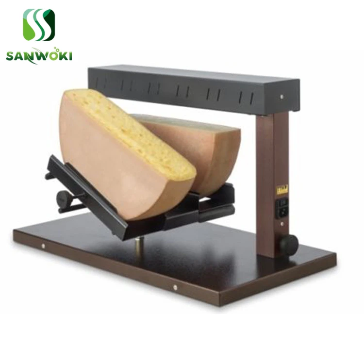 Коммерческий Электрический нагреватель для сыра raclette машина приготовления