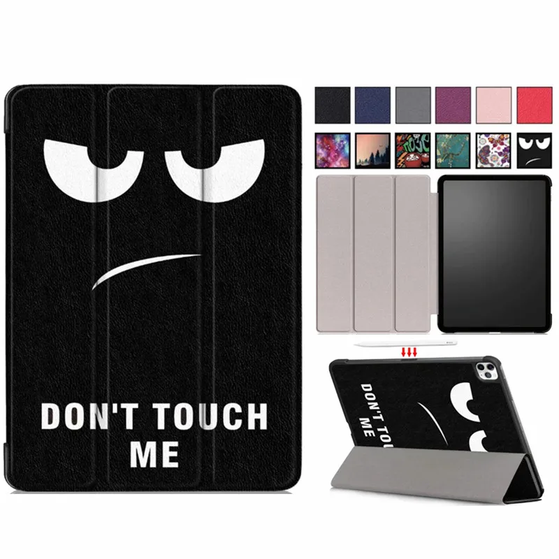 

Tablet case for ipad Pro 11 2020 folio cover for Apple For iPad Pro 11" 2020 2th generation Smart stand protective case holder