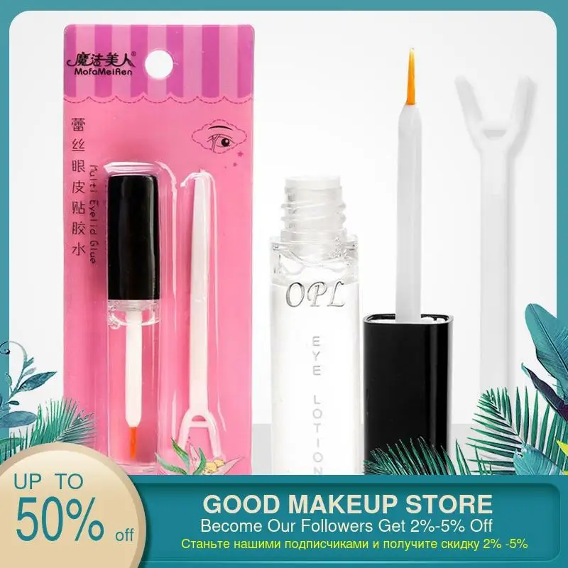 Наклейка для двойного века клей накладных ресниц температура воды и натуральный