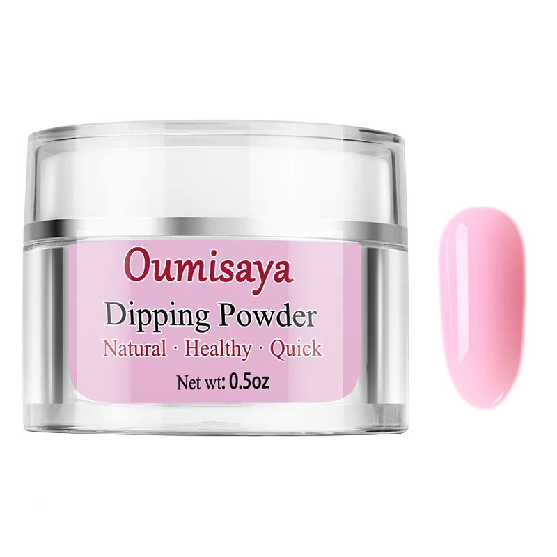 0,5 унц./шт. Oumisaya порошок для ногтей Системы Цвета, прозрачный порошок погружения - Цвет: D004