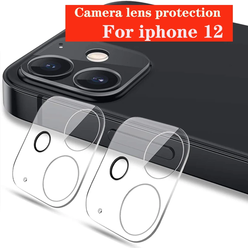 Пленка для камеры iPhone 12 Pro Max Mini 11 защитный чехол объектива из закаленного стекла с