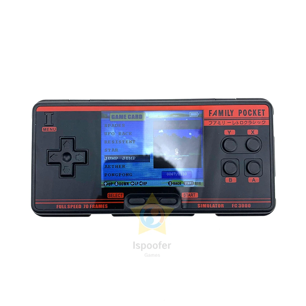 Портативная игровая консоль 2020 встроенный симулятор 1091 игр FC3000 портативная
