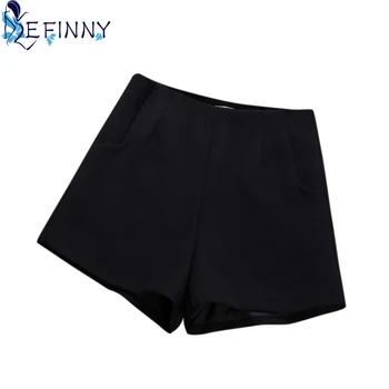 

B Women's Shorts New 2020 Summer Hot Fashion Shorts High Waist Casual Suit Shorts Black White Women Shorts