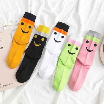 

Colorful Character Crazy Cartoon Face Personality Premium Funny Women Men Unisex Socks Happy Socks Cotton Cozy Socks