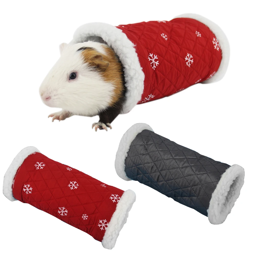 Pet Hamster Guinea Pig Chinchilla Tubes Toys Small Animals Tunnels Pets House Playing Hut Warm Bed For Hamsters Pet Supplies