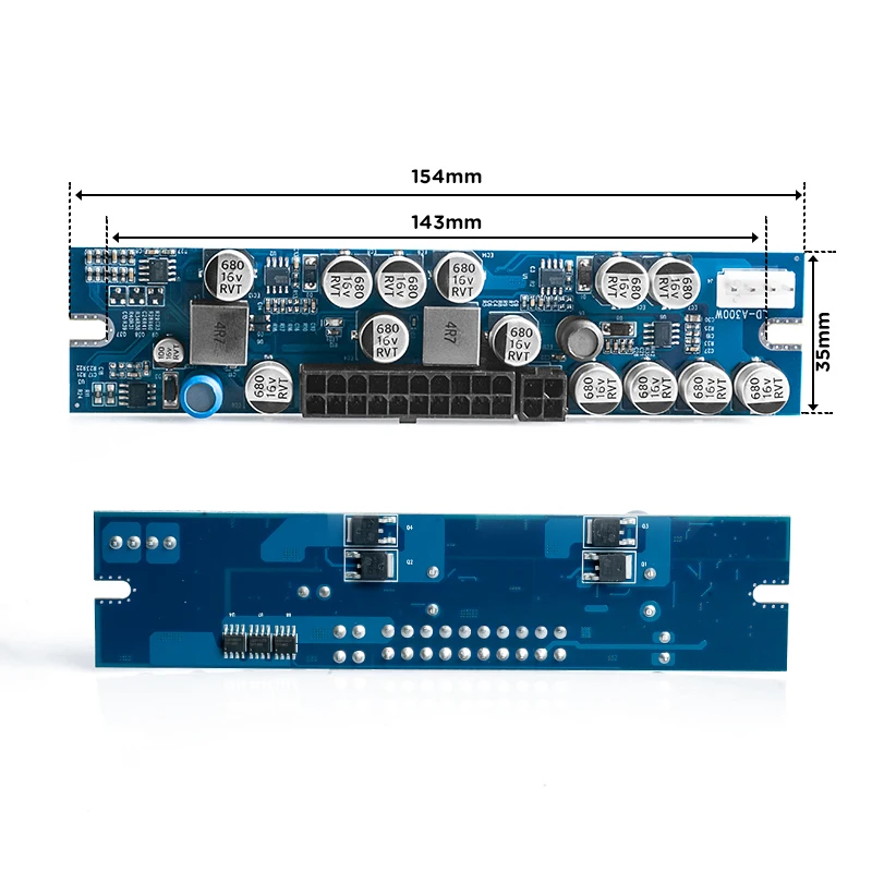 DC ATX PSU 12 В 300 Вт Пико переключатель Pico 24pin MINI ITX автомобильный добыча PC Питание для
