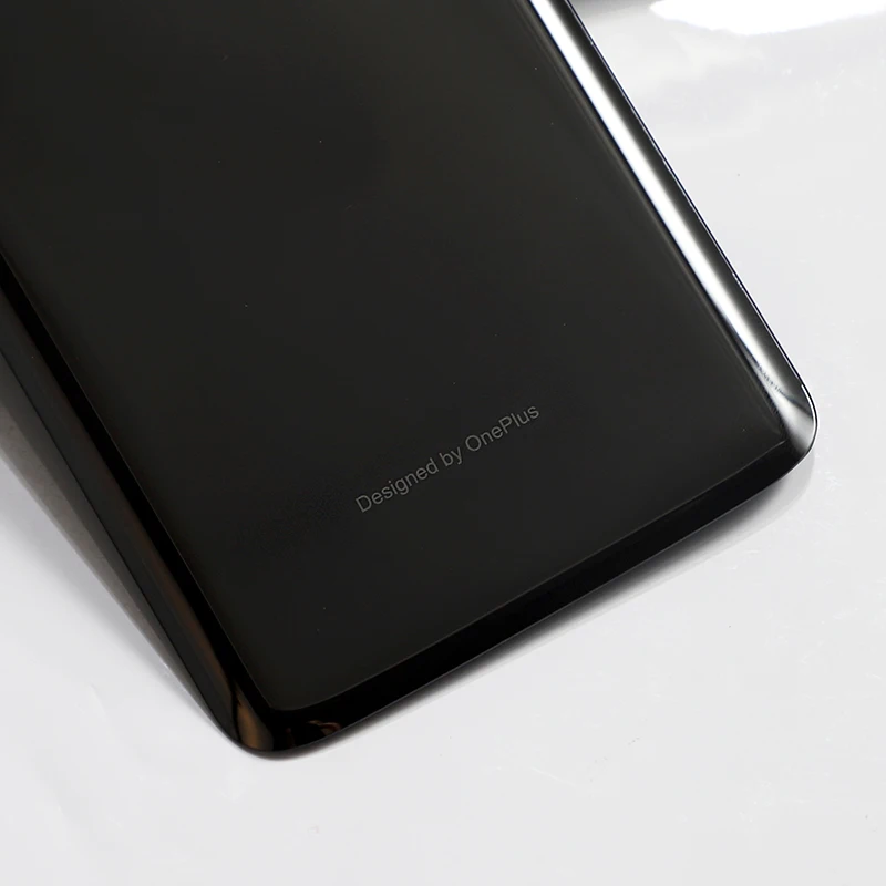 Oneplus6T корпус для Oneplus 6T One Plus батарея Дверь настоящая задняя крышка запчасти из стекла с камерой стекло клей