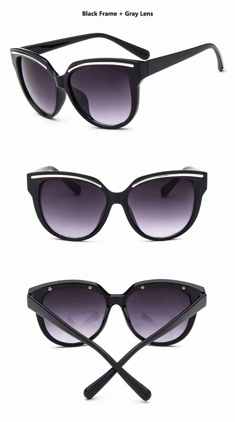DIGUYAO marque de Lux солнцезащитные очки oculos de sol feminino женские брендовые дизайнерские винтажные черные солнцезащитные очки кошачий глаз
